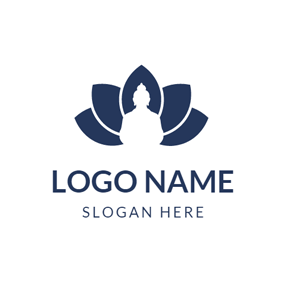 Simple Lotus Flower Logo - Free Lotus Logo Designs. DesignEvo Logo Maker