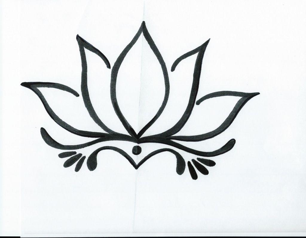 Simple Lotus Flower Logo - Simple Lotus Drawing at GetDrawings.com | Free for personal use ...