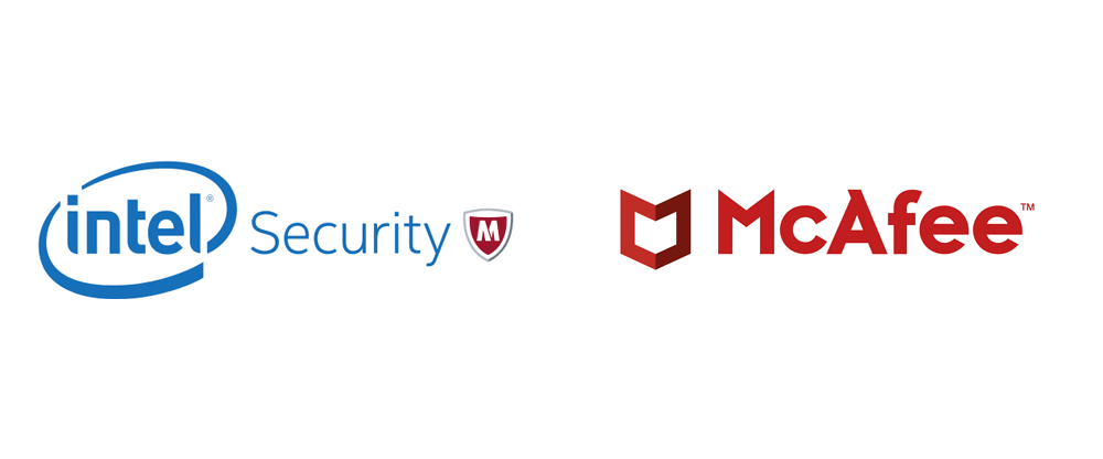Intel Security Logo - Brand New: New Logo for McAfee