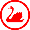 Red Swan Company Logo - Swan logos