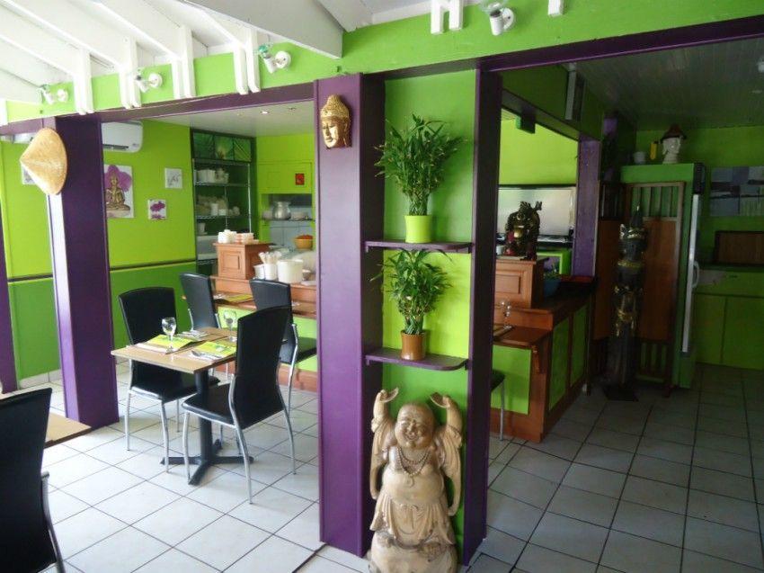 Purple and Green Restaurant Logo - Appealing Thai Terrace Interior Design; Great Restaurant: Purple ...