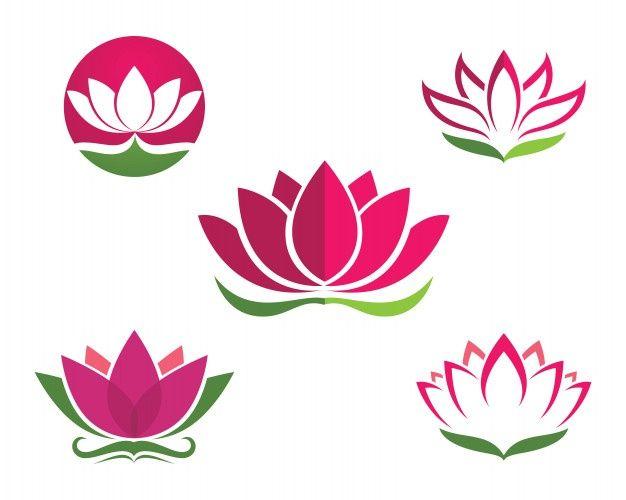 Simple Lotus Flower Logo - Lotus Vectors, Photos and PSD files | Free Download