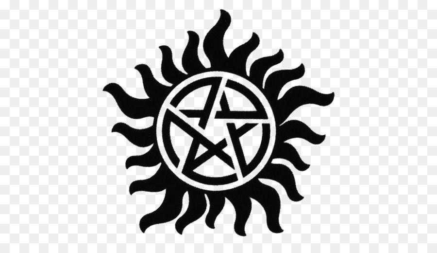 Supernatural Logo - Dean Winchester Sam Winchester Logo Supernatural Wiki Decal ...