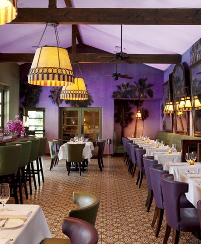 Purple and Green Restaurant Logo - Triadic Scheme - Purple/Green/Orange Eclectic Commercial | Martyn ...