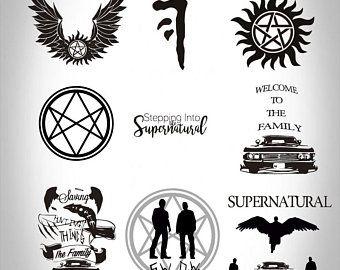Supernatural Logo - Supernatural svg | Etsy