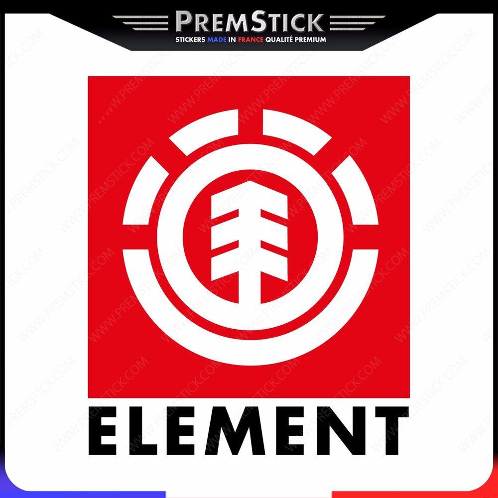 Element Skate Logo - Stickers Element Skateboard, Sticker Skate Board, Sticker Sport