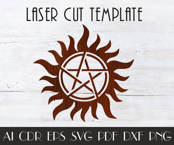 Supernatural Logo - Supernatural logo Home decor svgSupernatural symbol | Etsy