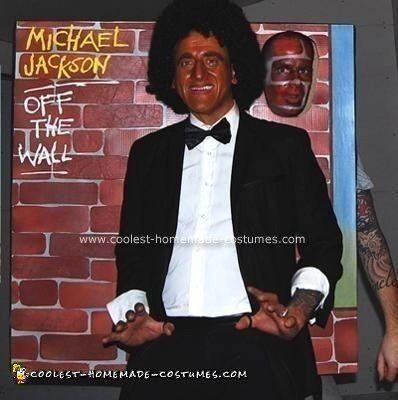 Off the Wall Album Logo - Coolest Homemade Michael Jackson's Off The Wall Album Cover Costume