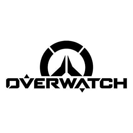 Great Title the Walls Logo - Overwatch Title Logo Wall Poster Overwatch Wall Vinyl Decal