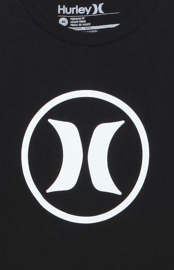 Hurley Circle Logo - Hurley Circle Icon Black T Shirt Online 158635 : Shoes On Sale