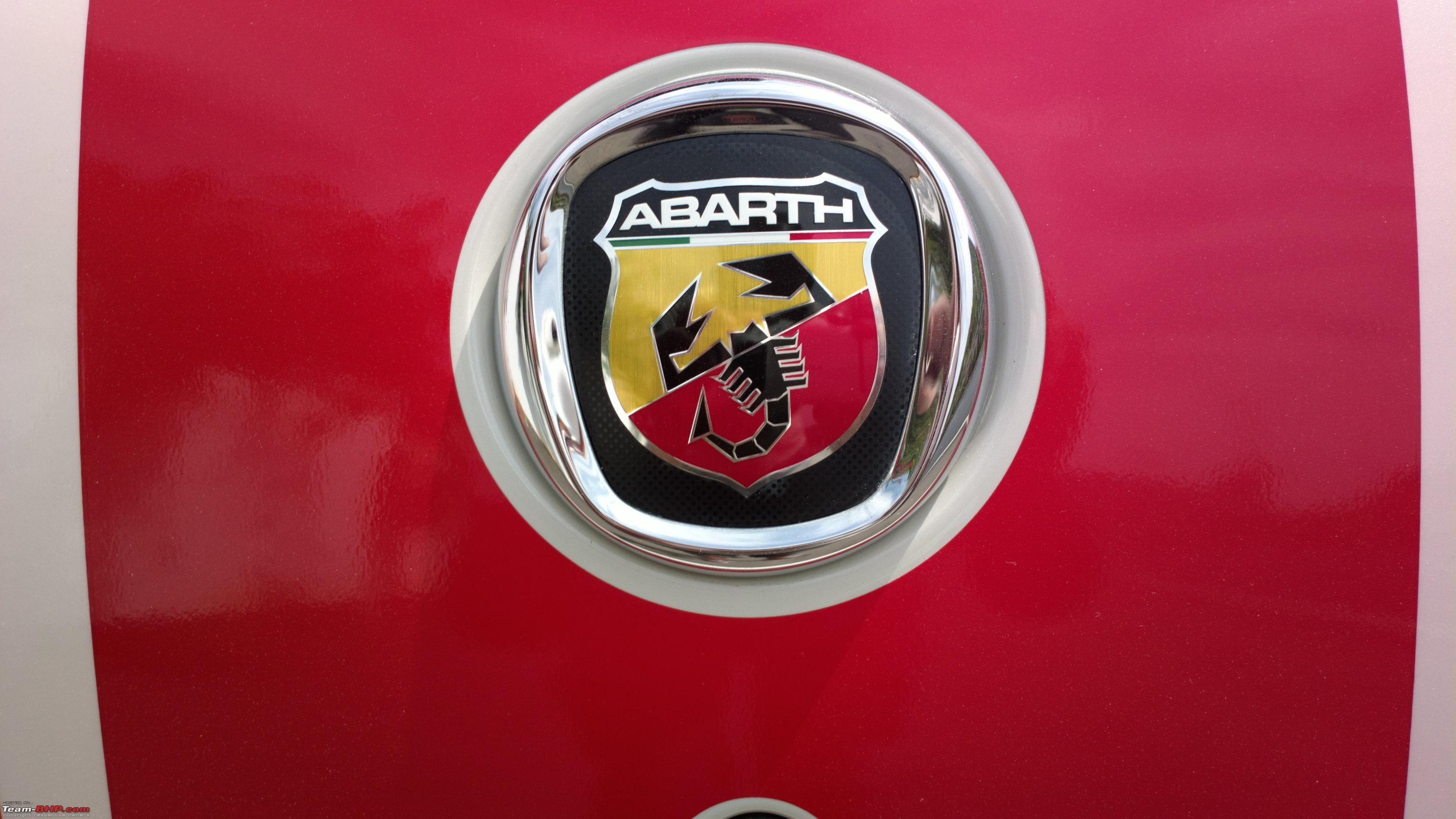Red and White Scorpion Logo - The White Scorpion - Fiat Abarth Punto EDIT: Sold! - Team-BHP
