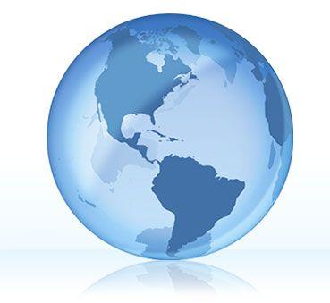 Facebook World Logo - globe | The Bug Geek