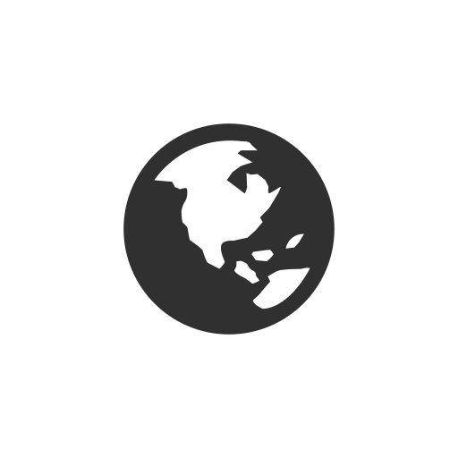 Facebook Globe Logo - Earth, facebook, globe, notification icon