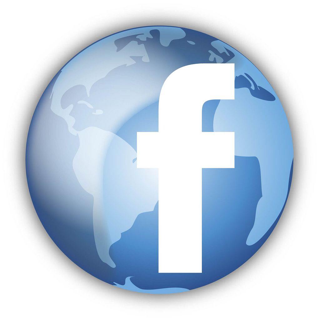 Facebook Globe Logo - Facebook customized Icon. Created for Culturally Connected