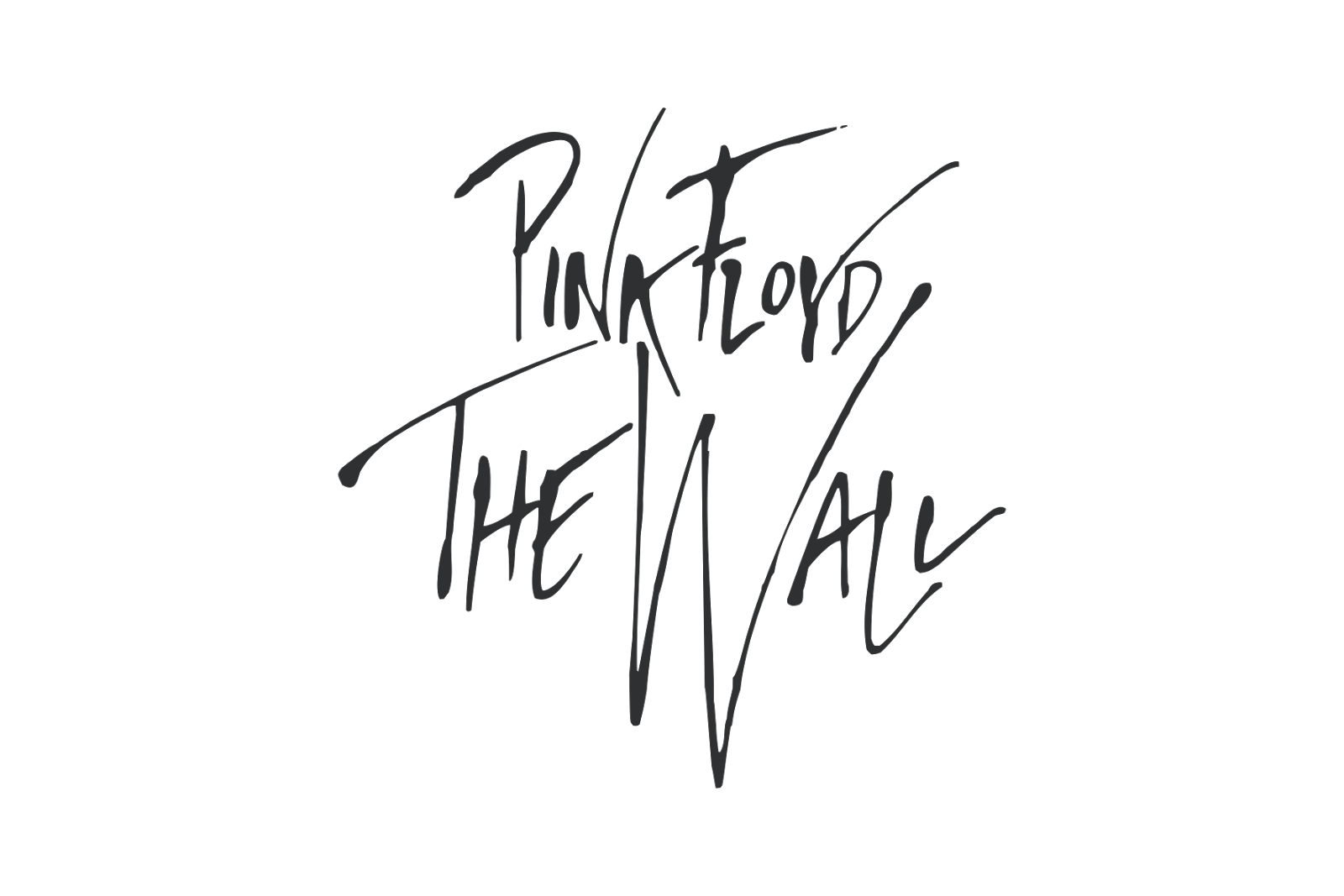 Great Title the Walls Logo - Pink Floyd - The Wall Logo - logo cdr vector