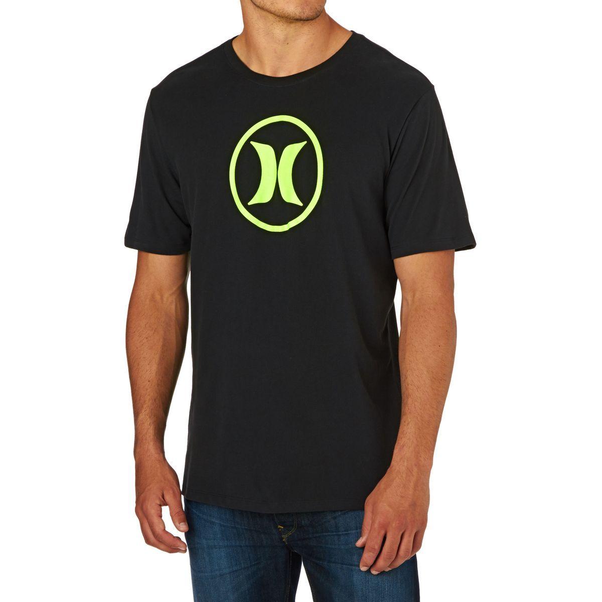 Hurley Circle Logo - Hurley T-Shirts - Hurley Circle Icon Dri-Fit T-Shirt - Black