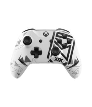 Microsoft Xbox Logo - White Crest Logo Xbox One Custom Controller – Sidemen Clothing