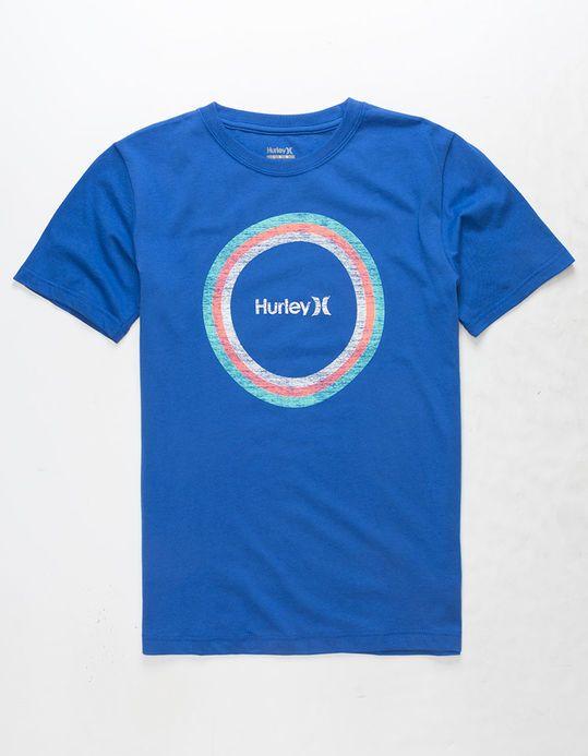 Hurley Circle Logo - HURLEY Circle Distress Boys T-Shirt - ROYAL - 333170215 | Tillys