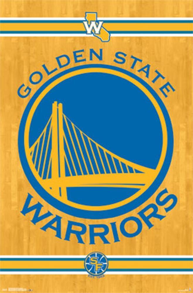 GSW Logo - Golden State Warriors Logo 14 Wall Poster