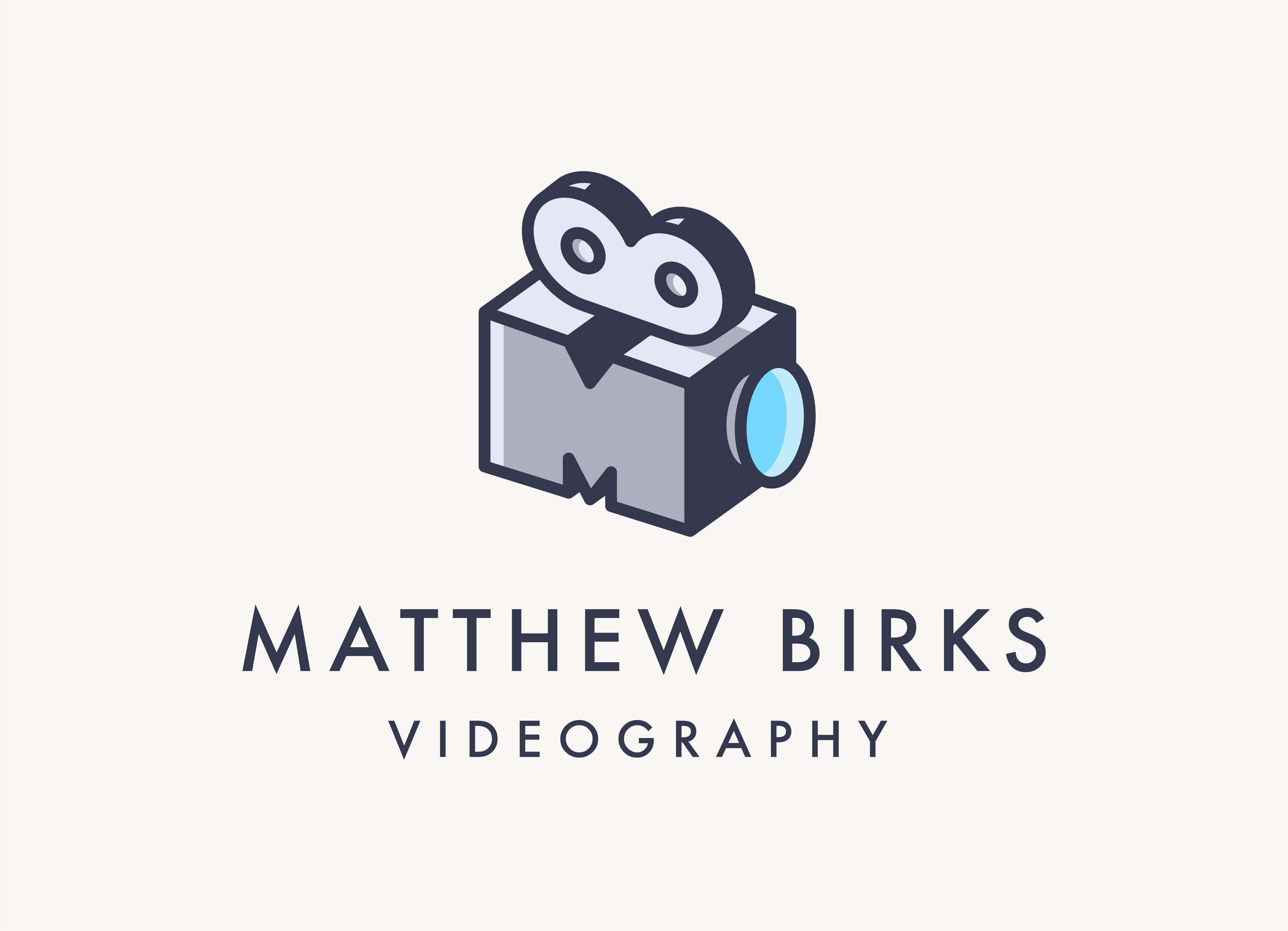 Videography Logo - Logo for a videographer! Can you spot the hidden MB?