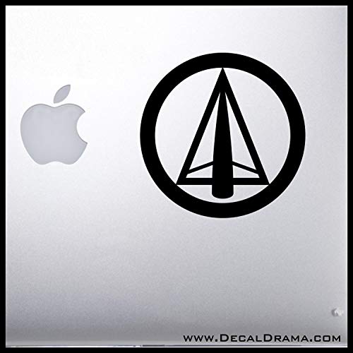 Black Canary Logo - Amazon.com: Dark Archer Malcolm Merlyn emblem SMALL Vinyl Decal | DC ...