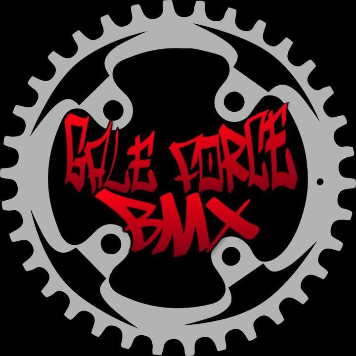 BMX Racing Logo - Modern, Professional, Racing Logo Design for Team Gale Force / Gale