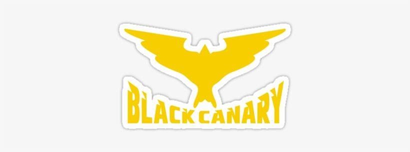 Black Canary Logo - Black Canary Official Logo Canary Transparent PNG
