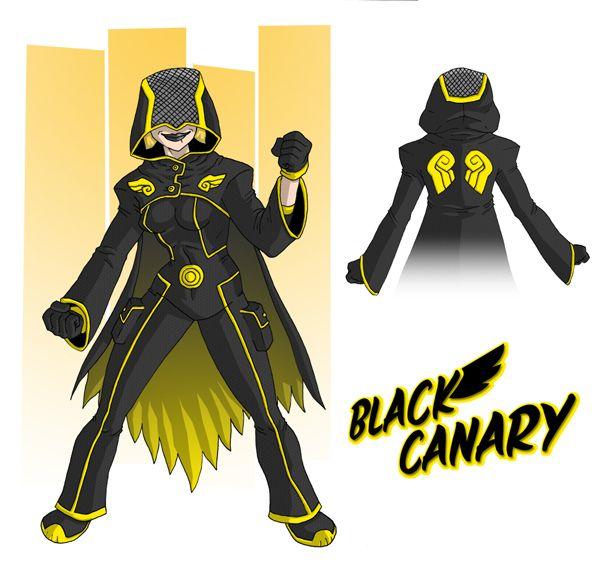 Black Canary Logo - Canary on the Catwalk Winners!