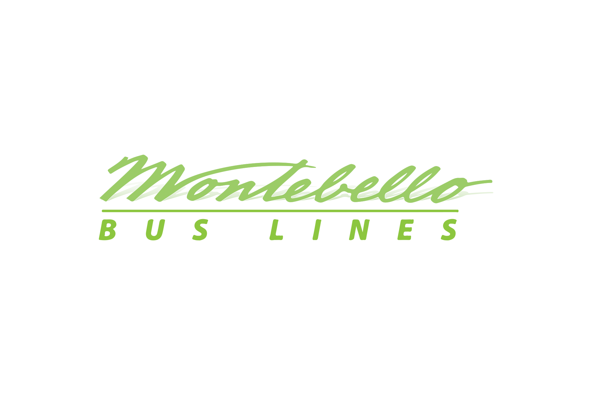 Green Lines Logo - Montebello Bus Lines Logo Green Ventures, Inc