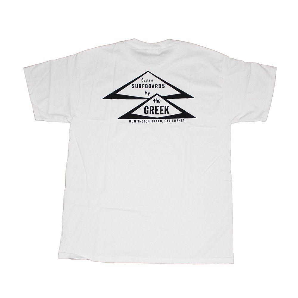 C Triangle T Logo - Greek Surfboards t-shirt