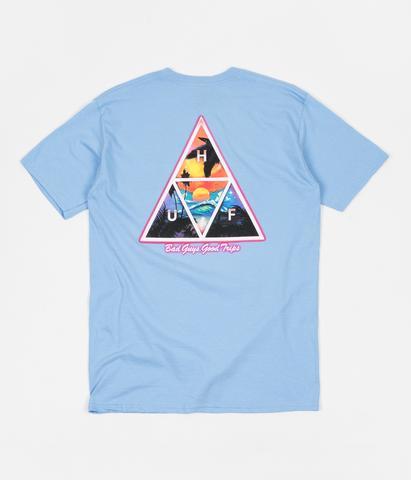 C Triangle T Logo - HUF Good Trips Triangle T Shirt