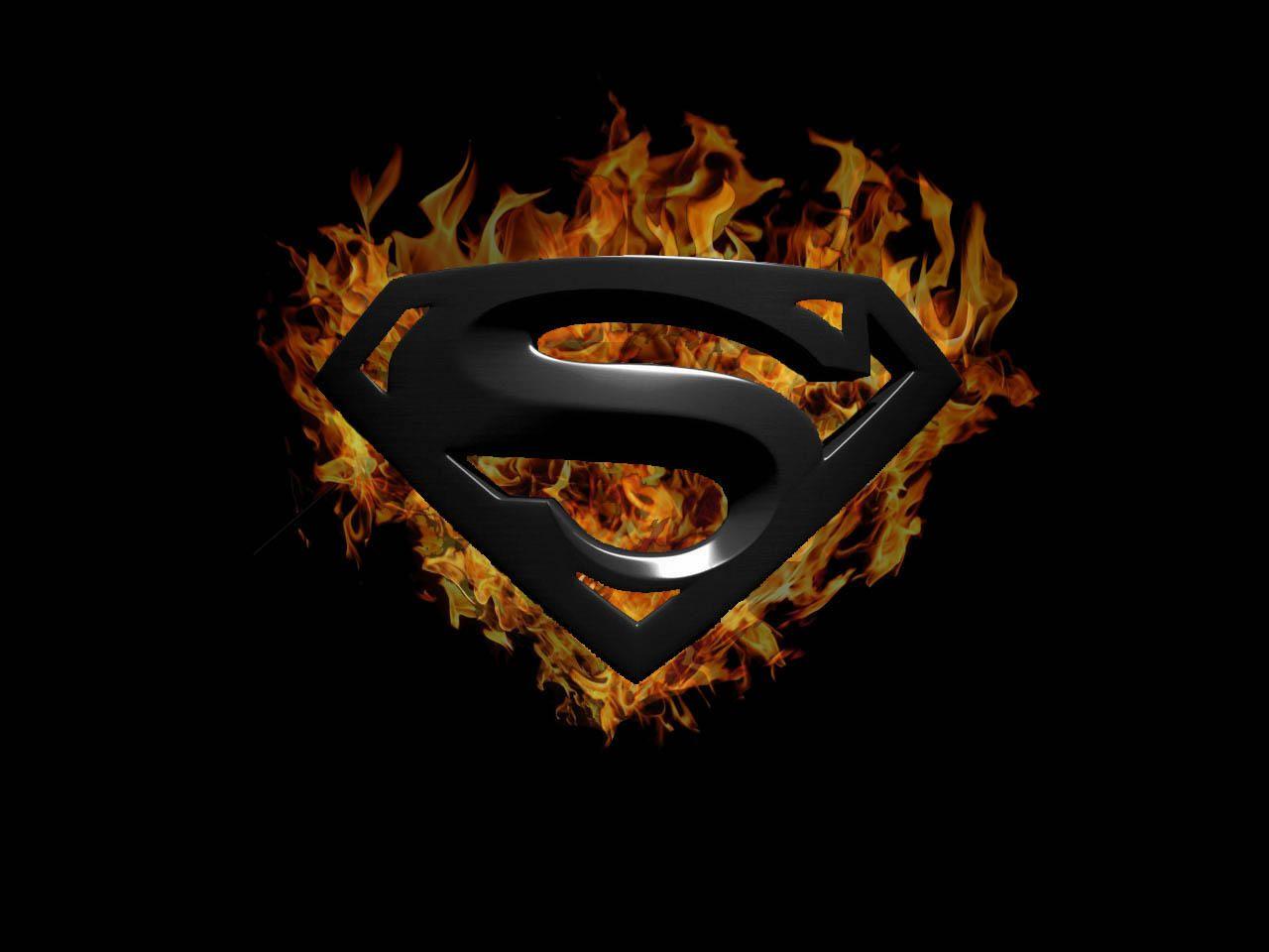 Flaming Superman Logo - Flaming Superman Symbol by Buffgeek on DeviantArt