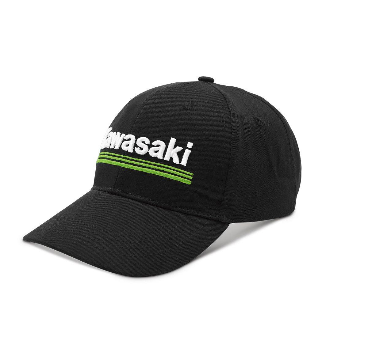 Green Lines Logo - Kawasaki 3 Green Lines Logo Cap