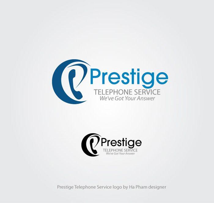 Telephone Company Logo - Catering Logo Design for Prestige Telephone Service by Hana. Design