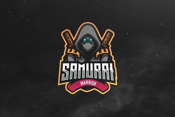 eSports Logo - Samurai Sport and Esports Logo ~ Logo Templates ~ Creative Market