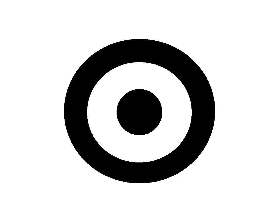 Black and White Bullseye Logo - Free Bullseye Image, Download Free Clip Art, Free Clip Art