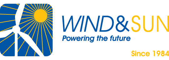 Solar Power Logo - Renewable Energy Solutions | Wind and Solar Power | Wind & Sun