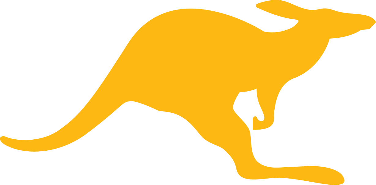 Orange Kangaroo Logo - Media Kit - Austin College