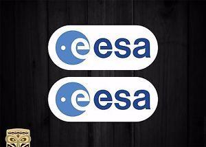 Esa Logo - STICKER STICKER AUTOCOLLANT AUFKLEBERKIT ESA LOGO EUROPEAN SPACE