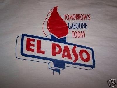 Red Flame Oil Logo - El Paso Red Flame T Shirt Oil Gas Vintage Collectable