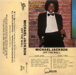 Off the Wall Album Logo - Michael Jackson - Off The Wall (Cassette, Album) | Discogs