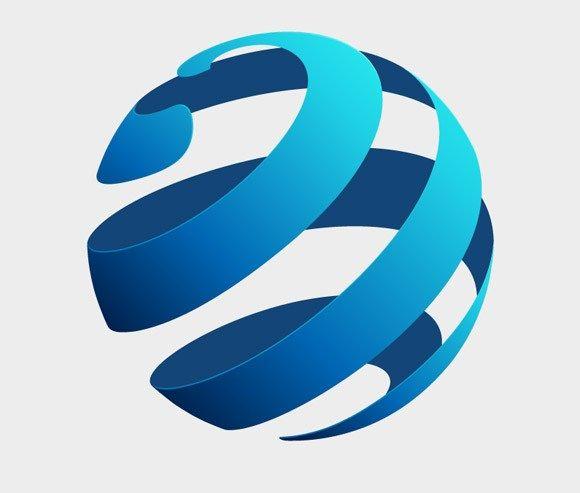 Facebook Globe Logo - Globe Logo Concept