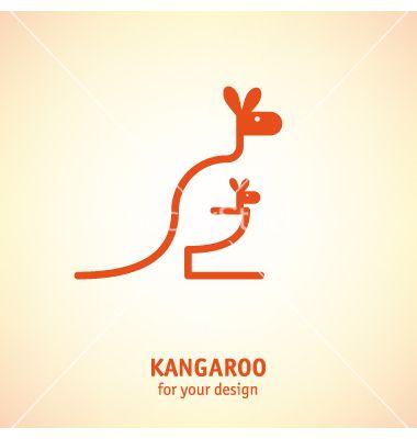 Austin College Kangaroos Logo - Kangaroo+icon+vector+3938171+-+by+Oppositus on VectorStock® | Kota ...