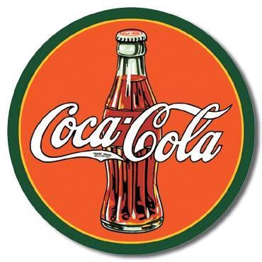 Coke Bottle Logo - Coke - 30's Bottle Logo | Catalpa Trading Company
