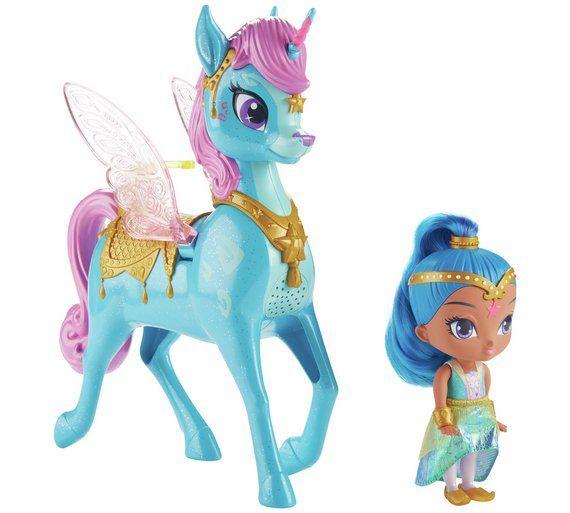 Opaque Flying Horse Logo - Buy Shimmer and Shine Magical Flying Zahracorn | Action figures and ...