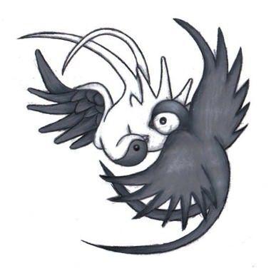 Ying Yang Bird Logo - Bird yin yang tattoo. Tattoos. Tattoos, Swallow tattoo, Yin yang