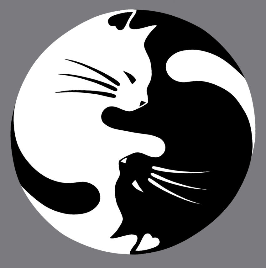 Ying Yang Bird Logo - Free Ying Yang, Download Free Clip Art, Free Clip Art on Clipart Library