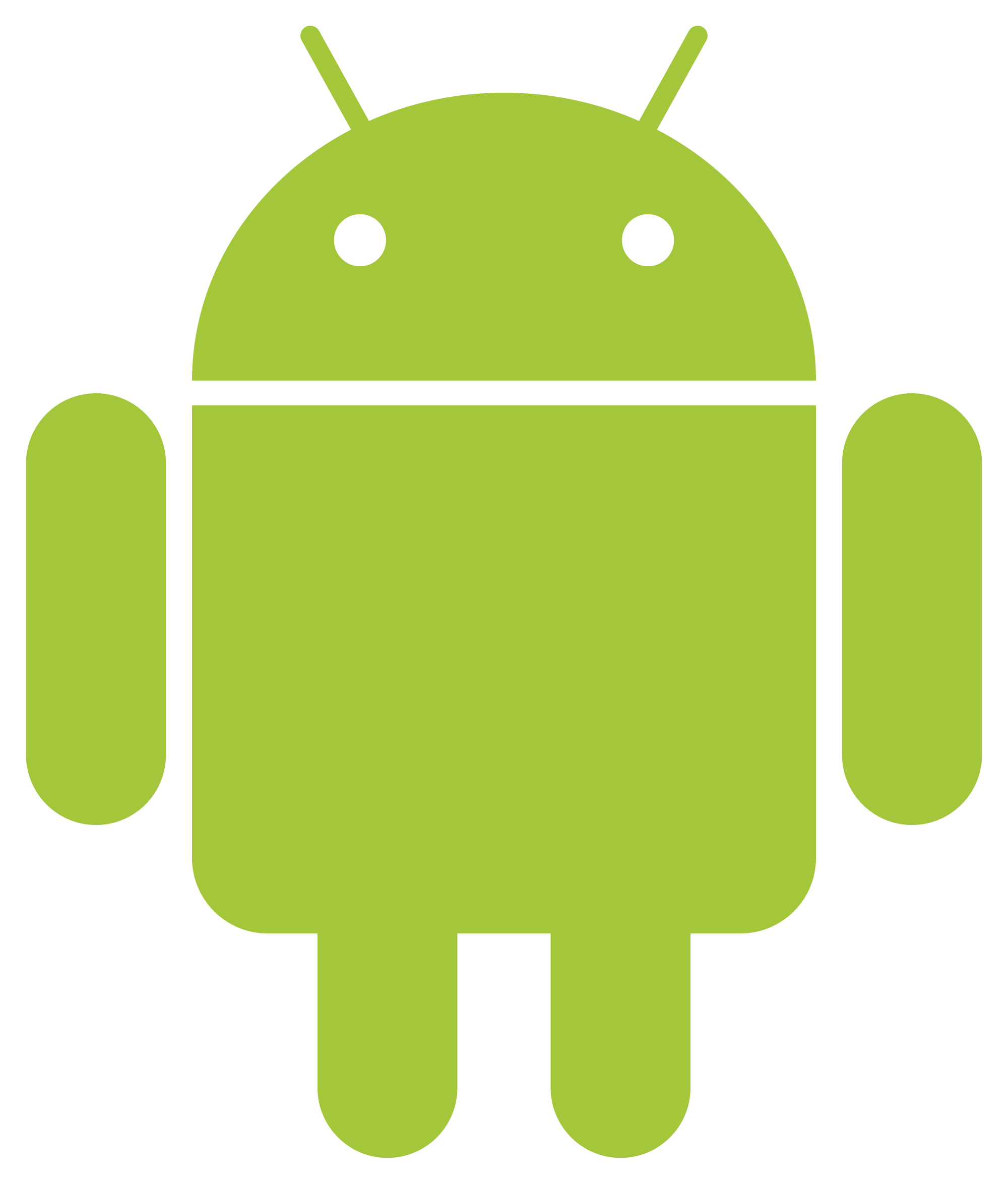 Transparent Green Logo - Android Robot Green transparent PNG - StickPNG