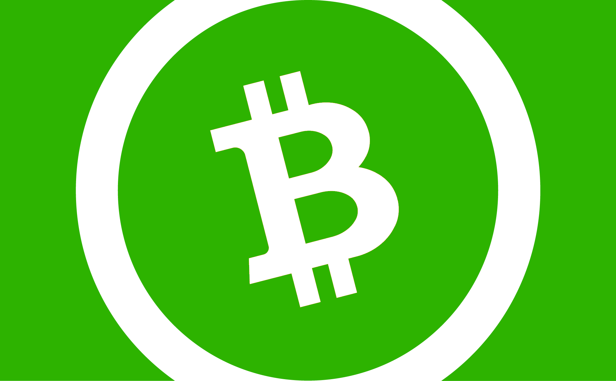 Cash -Only Logo - Bitcoincash.org Graphics (Green) – Unstoppable.Cash (BCH)