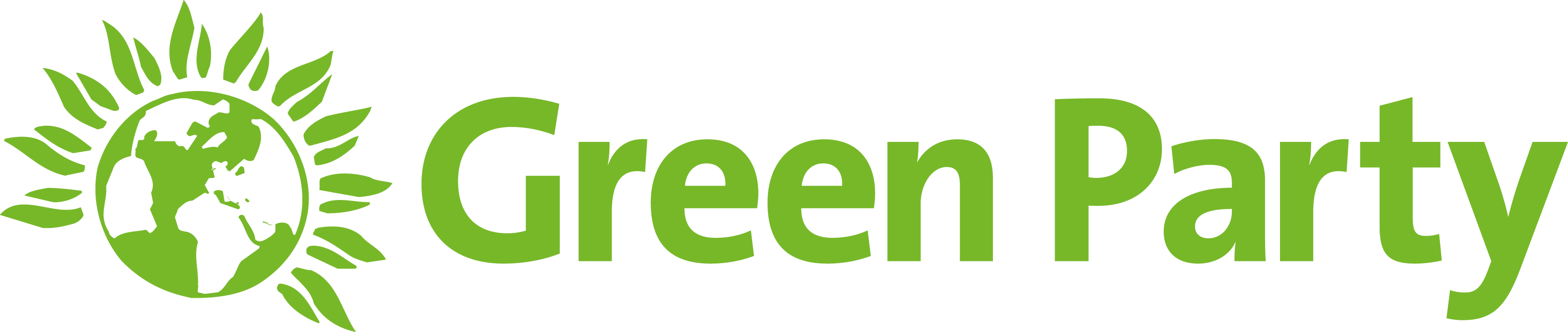 Transparent Green Logo - Green Party Visual Identity